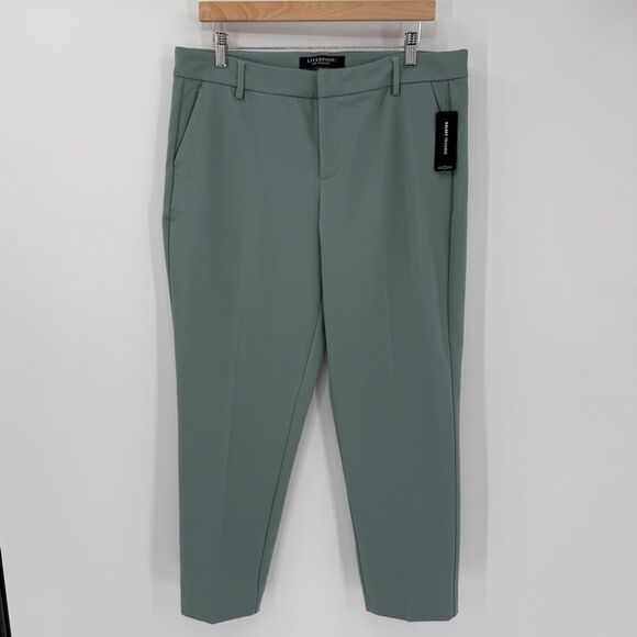 Liverpool Los Angeles Kelsey Knit Trouser Pant Sea Green Women 12/31 Petite NWT - Picture 1 of 10